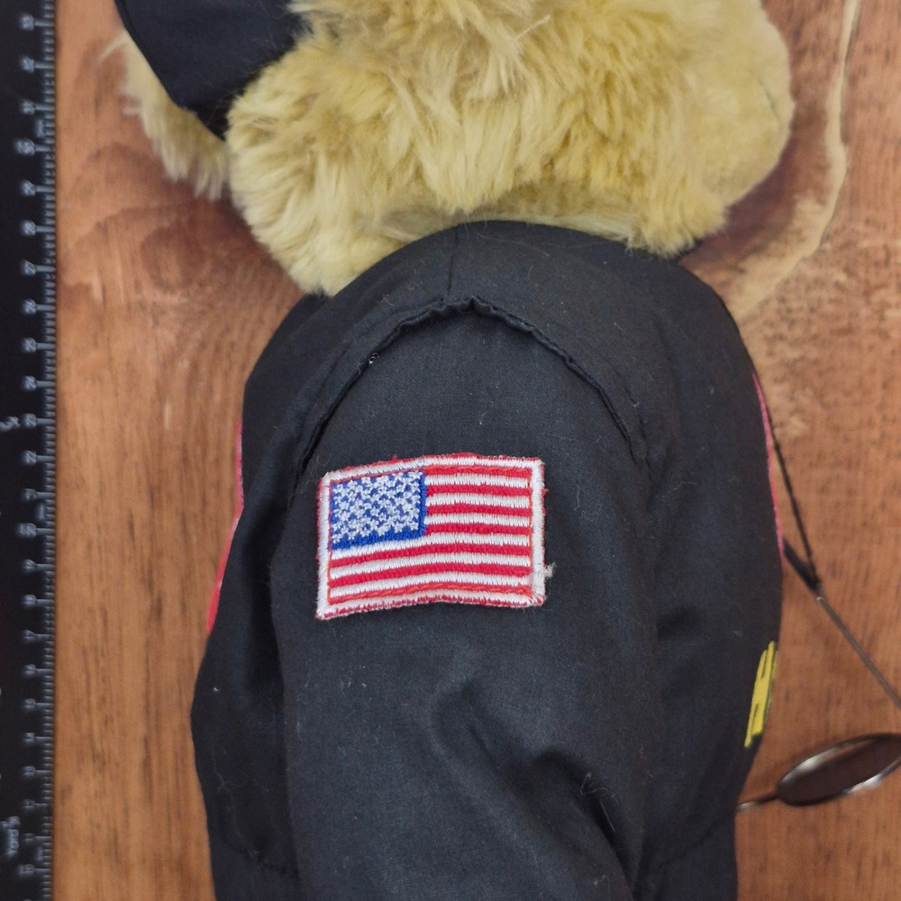 Monkey Island Bears Havoline Texaco Racing Teddy Bear Sally Morrison Stringer - Picture 5 of 8